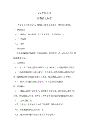 公司财务借款制度.docx