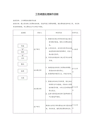 工伤调查处理操作流程.docx