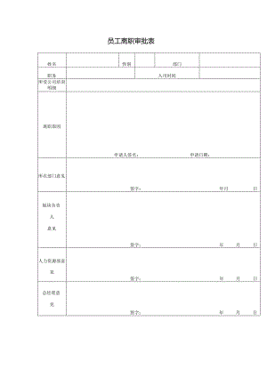 员工离职审批表.docx