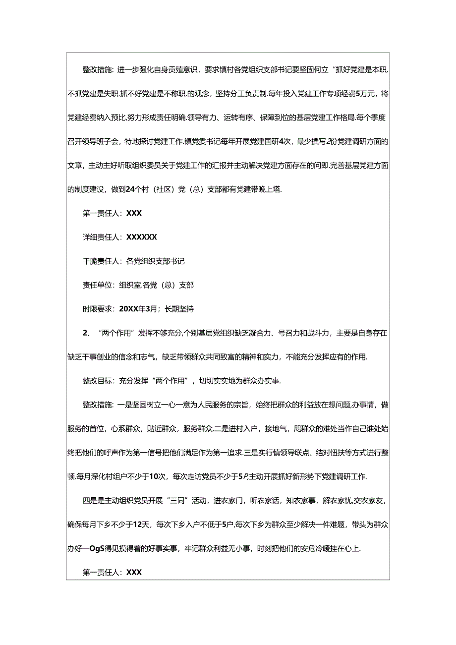 2024年村党支部整改措施(共3篇).docx_第3页