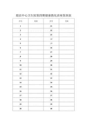 健康素养66条知识讲座.docx
