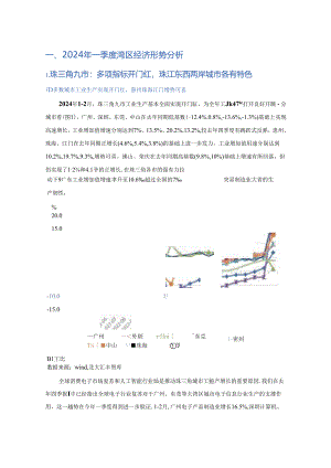 2024年一季度粤港澳大湾区经济分析报告.docx