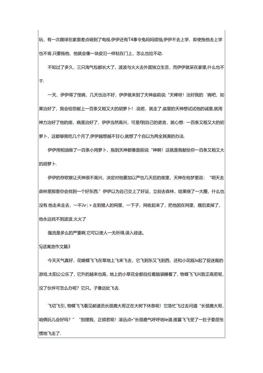 2024年童话寓言作文8篇(经典).docx_第2页
