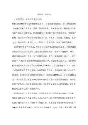 供销社工作总结.docx