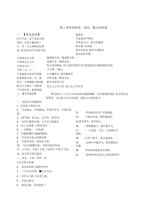 俗语谚语歇后语.docx