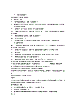 优质课程申报材料.docx