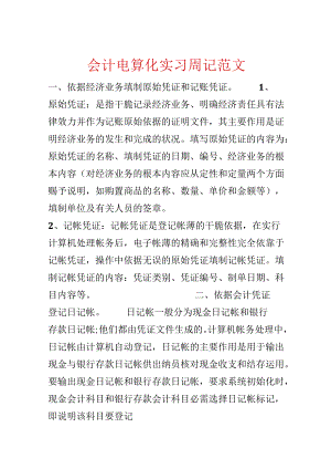 会计电算化实习周记范文.docx