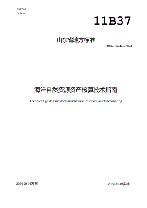 DB37-T4744-2024海洋自然资源资产核算技术指南.docx