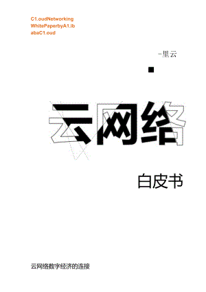 云网络白皮书-阿里.docx