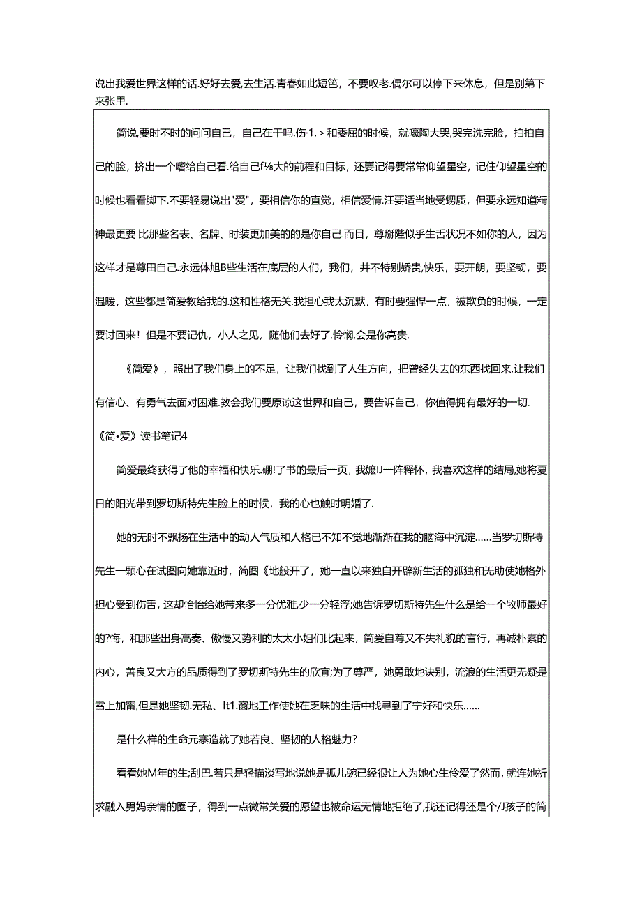 2024年《简·爱》读书笔记.docx_第3页