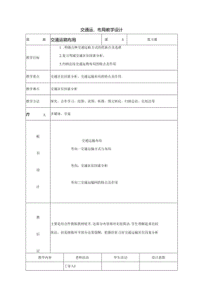交通运输布局.docx