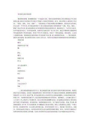 优秀团支部申请材料.docx