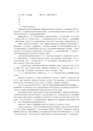 公司新产品开发纪实.docx