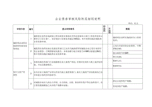 企业债券审核风险防范细则说明.docx