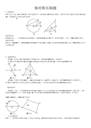 八年级轴对称与对称轴提高压轴题.docx