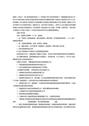 仓库述职报告.docx