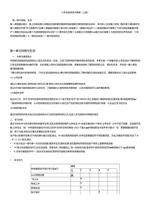 八年级上册信息技术教案.docx