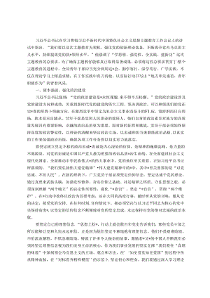 党课：贯彻主题教育精神 扬青年风采 谱无悔青春.docx