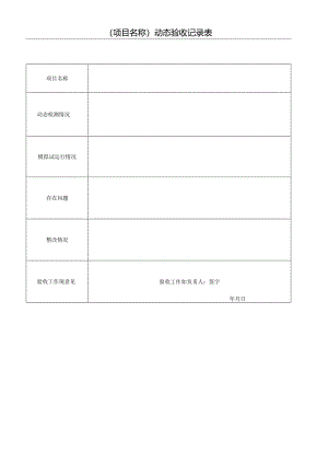 专业工程动态验收记录表.docx