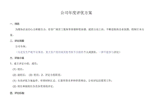 公司年度评优方案.docx