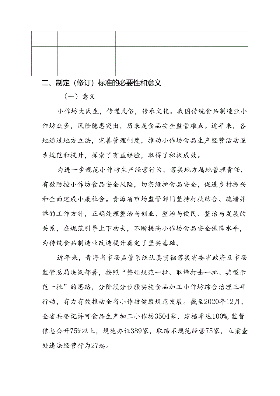 《食品生产加工小作坊卫生规范》编制说明.docx_第2页