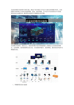 企业如何数字化转型.docx
