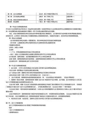 XXXX年会计证考试《.docx