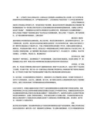 公司新员工培训总结.docx