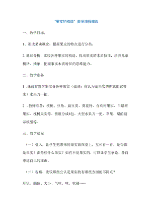 “果实的构造”教学流程建议.docx