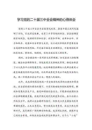 党员关于二十届三中全会学习心得体会合辑28篇.docx