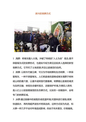 新兴的丧葬方式.docx