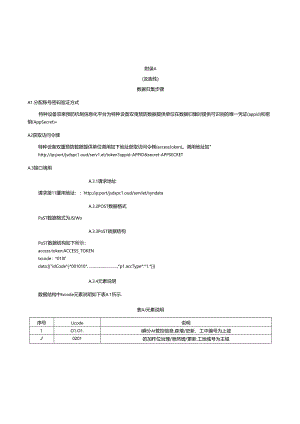 特种设备双重预防数据归集步骤、数据接口数据示例及内容描述.docx