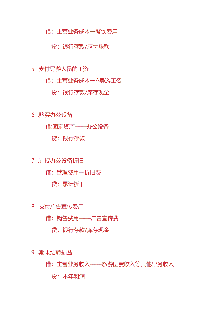 记账实操旅游业的账务处理实例.docx_第3页