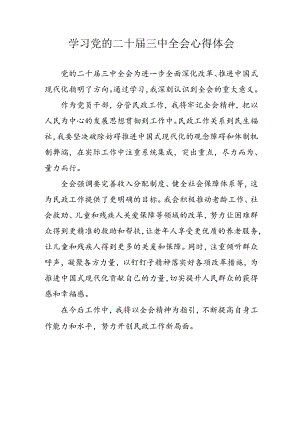 学习2024年学习党的二十届三中全会个人心得感悟 （7份）_50.docx