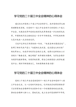 学习贯彻二十届三中全会精神心得感悟精品28篇.docx