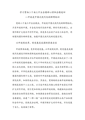 学习贯彻二十届三中全会精神心得体会精选四.docx