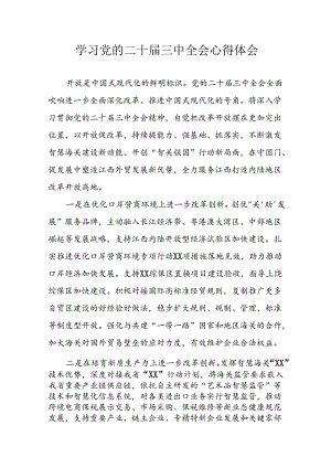 学习2024年学习党的二十届三中全会个人心得感悟 （3份）_76.docx