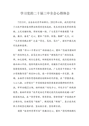 学习2024年学习党的二十届三中全会个人心得感悟 （4份）_58.docx