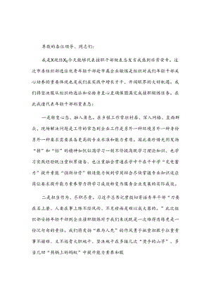 挂职干部表态发言2篇.docx