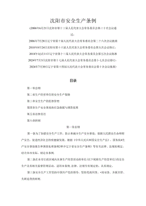 沈阳市安全生产条例2024.docx