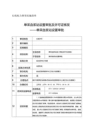 行政权力事项实施清单.docx