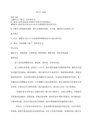 哨子教案.docx