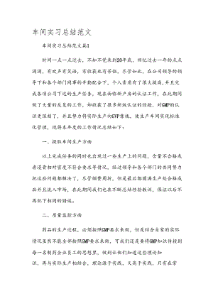 车间实习总结范文.docx