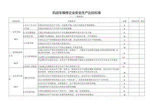 机动车维修企业安全生产达标标准.docx