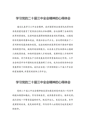 关于二十届三中全会精神心得体会精选范文42篇.docx