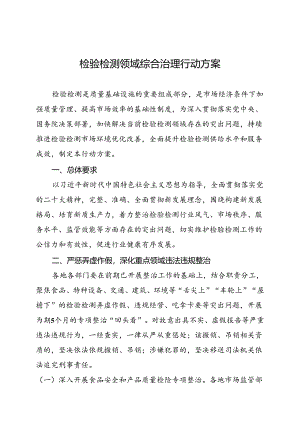 2024.8《检验检测领域综合治理行动方案》全文.docx