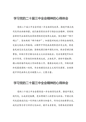 关于二十届三中全会精神的心得体会最新版39篇.docx