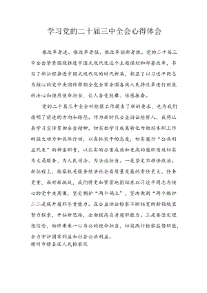 学习2024年学习党的二十届三中全会个人心得感悟 （3份）_69.docx