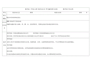 2024新教科版一年级科学上册第二单元观察与比较教学设计.docx
