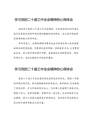 学习二十届三中全会精神心得体会通用模板二十六篇.docx